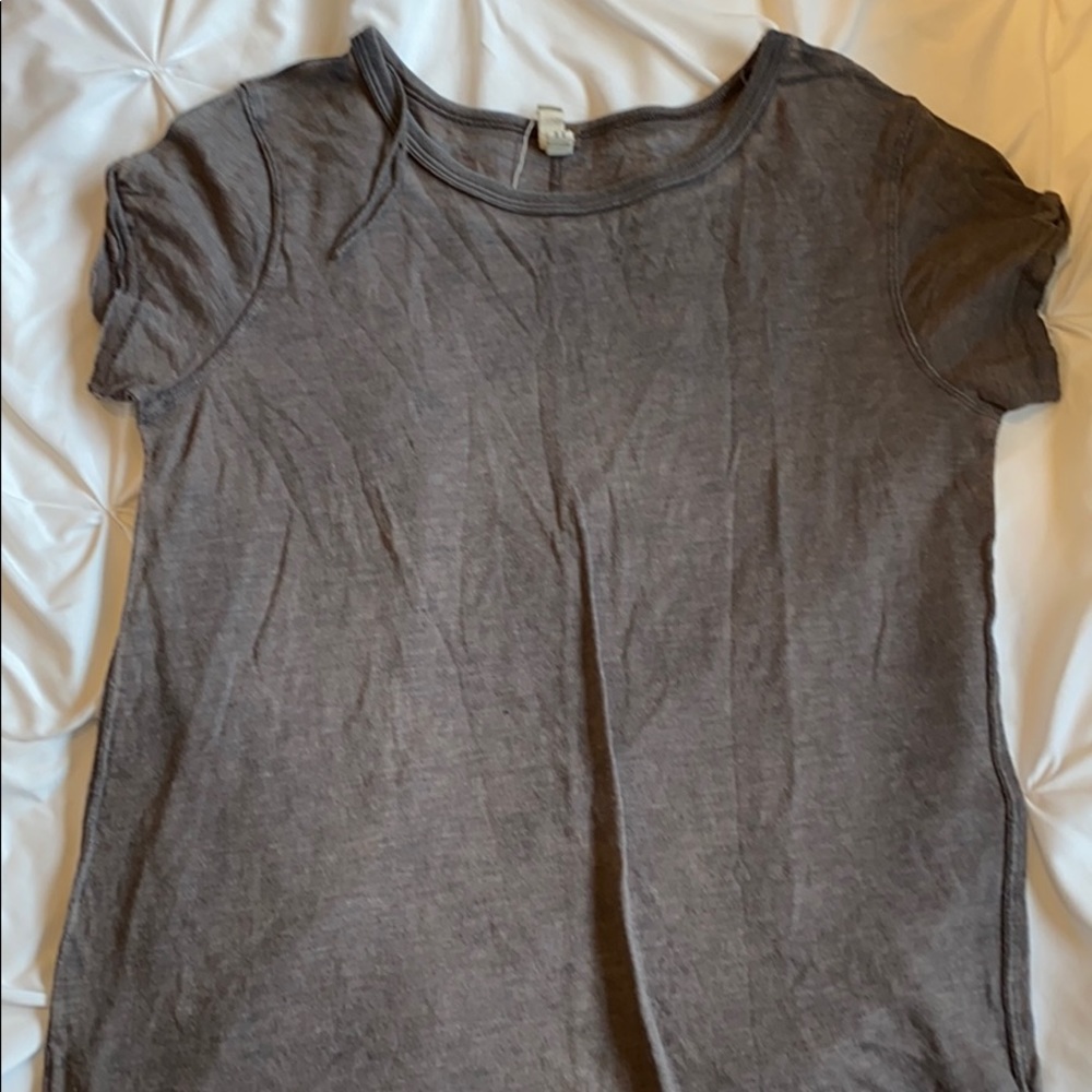 Grey Free People T shirt